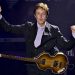 Paul McCartney performs during a concert Sunday July 20, 2008 in Quebec City. (AP Photo/The Canadian Press, Jacques Boissinot)