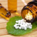 alternative medicine with homeopathy and herbal pills