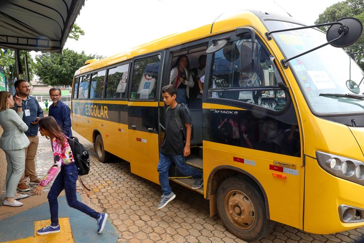 De 2019 para cá, o número de alunos da rede pública de ensino que usam transporte escolar cresceu 20% | Fotos: Joel Rodrigues/Agência Brasília