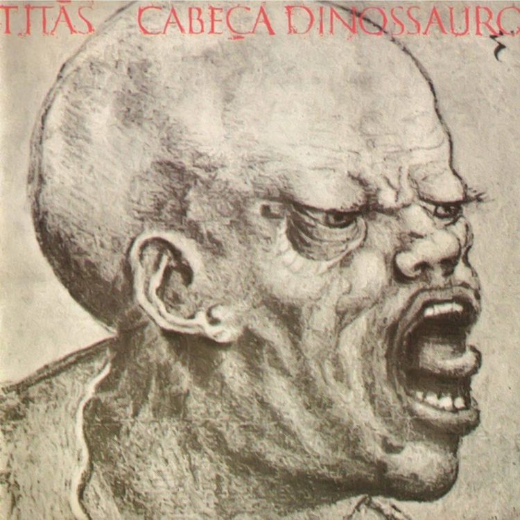 Capa do disco 'Cabeça Dinossauro', dos Titãs - Reprodução