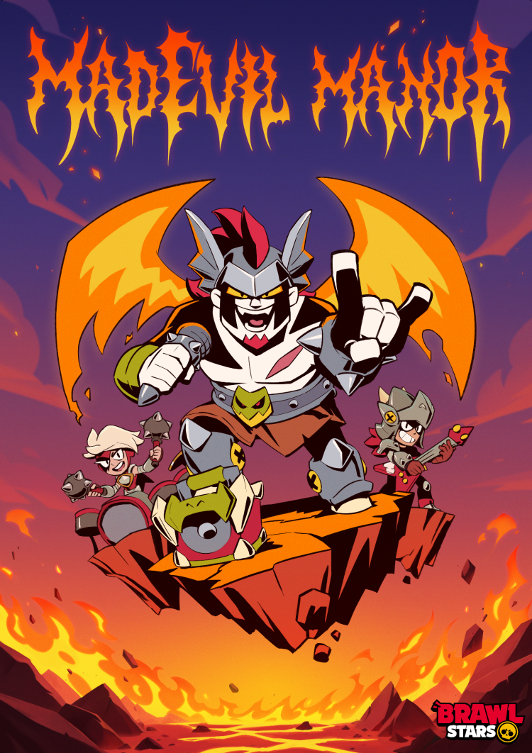 Divulgação: Damian, novo Brawler de Brawl Stars