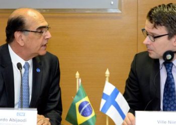 Carlos Abijaodi e Ville Niinistö