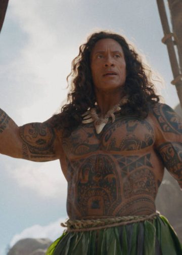 Dwayne Johnson em cena do filme 'Moana', dirigido por Thomas Kail - Divulgação