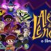 Arte de Além da Lenda — O Filme com personagens do folclore brasileiro e título amarelo sobre fundo roxo.