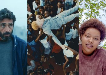 Montagem de imagens de Aos Treze em Gaza, Meu Semba e Adeus, Verão!, filmes finalistas da 50ª Mostra. Crédito: divulgação da Mostra.