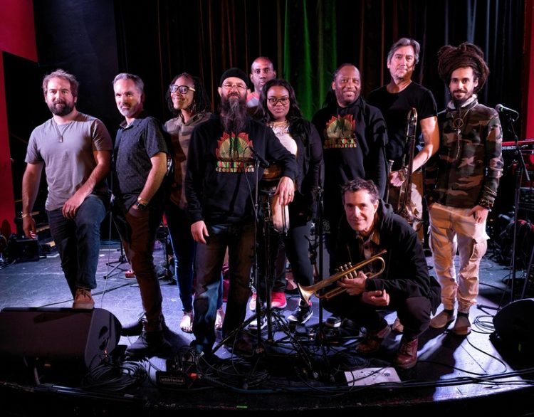 Banda Groundation em imagem de divulgação da turnê A Tribute to Bob Marley em Curitiba