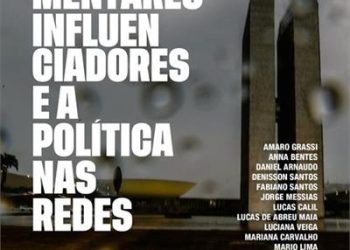 Capa de Parlamentares influenciadores e a política nas redes, organizado por Marco Aurelio Ruediger