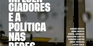 Capa de Parlamentares influenciadores e a política nas redes, organizado por Marco Aurelio Ruediger