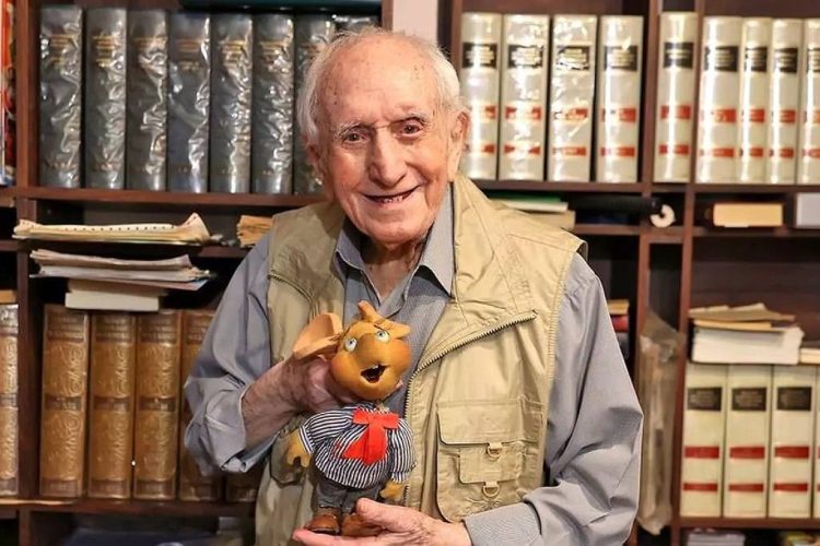 Peppino Mazzullo, ator e dublador italiano conhecido como a voz de Topo Gigio
