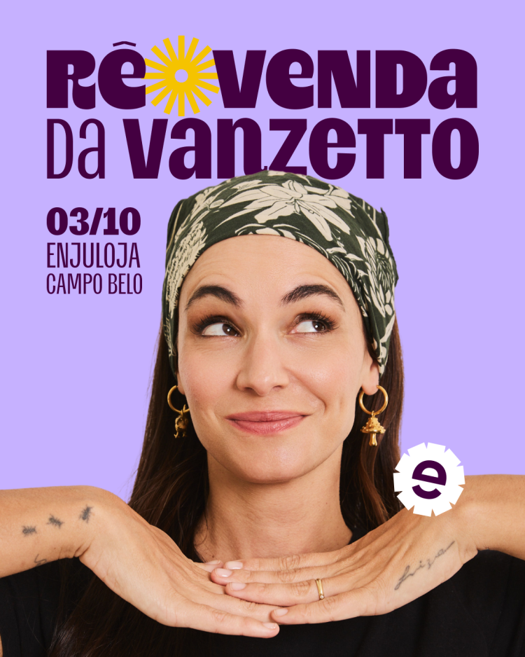Seleção de roupas e itens da Rê-Venda do Enjoei com curadoria de Renata Vanzetto