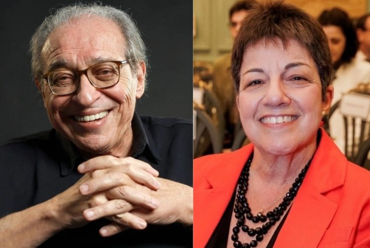 Os escritores Ruy Castro e Heloisa Seixas, convidados do Clube de Leitura do CCBB Brasília
